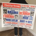 frank bruno juan figueroa actual fight poster 1